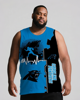 Sports Men's Big & Tall Sleeveless Shorts Two-piece